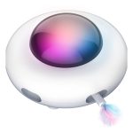 Pet Toy Gravity UFO Smart Teaser Flying Sucer Electric Funny Cat Turntable - Imagen 5