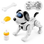 Smart Remote Control Robot Dog Children's Early Educational Toy Parent-Child Puzzle Interaction Electronic Pet Sing Dog Kid Gift - Imagem 7