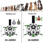Interactive Dog Football Toy Soccer Ball Inflated Training Toy For Dogs Outdoor Border Collie Balls For Large Dogs Pet Supplies - Imagem 7