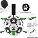 Interactive Dog Football Toy Soccer Ball Inflated Training Toy For Dogs Outdoor Border Collie Balls For Large Dogs Pet Supplies - Imagem 8