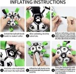 Interactive Dog Football Toy Soccer Ball Inflated Training Toy For Dogs Outdoor Border Collie Balls For Large Dogs Pet Supplies - Imagem 4