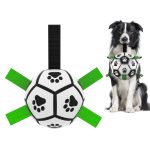 Interactive Dog Football Toy Soccer Ball Inflated Training Toy For Dogs Outdoor Border Collie Balls For Large Dogs Pet Supplies - Imagem 6