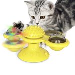 Sucker Turn Windmill Cat Toy Funny Cat Creative Spin Ball - Imagen 8