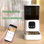 Pet Automatic Feeder Large Capacity Smart Voice Recorder APP Control Timer Feeding Cat Dog Food Dispenser With WiFi Pet Bo - Imagem 5