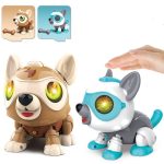 Children's Voice-activated Touch-sensing Electronic Robot Dog - 画像 (3)