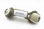 Pet Dumbbell Rope Tennis Ball Chew Toys Teeth Cleaning - Imagen 4