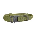 Pet Tactical Dog Collar And Leash Set, Adjustable Military Nylon Dog Collar - Imagen 8