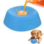 Pet Slow Feeder Non-Slip Spherical Dog Licking Bowl Anti-Choking Dog Bowl Lick Toy For Liquid Treats Bone Broth Yogurt - Imagem 2