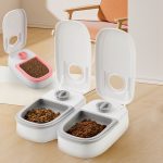 Automatic Pet Feeder Smart Food Dispenser For Cats Dogs Timer Stainless Steel Bowl Auto Dog Cat Pet Feeding Pets Supplies - Imagem 9