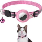 Pet Collar With Bell Airtag Reflective Collar - Imagen 4
