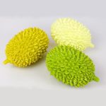 Dog Toys Durian Chew Glue Ball Pet Chewing Toys Dog Tooth Grinding Stick Very Resistant To Biting Teeth Cleaning Balls Puppy Dog Pet Safety Chew Toys Bite-Resistant Puppy Shape Durable Durian - Imagem 5