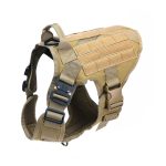 Pet Harness Luxury Dog Leash Set Chest Dog 1000D Nylon Camouflage Dog Harness - Imagem 4