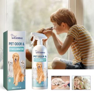 Yegbong Pet Stain Eliminator Clean Dog And Cat Body Feces Odor Removal Indoor Fresh Deodorizer