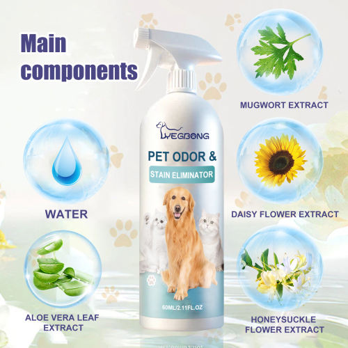 Yegbong Pet Stain Eliminator Clean Dog And Cat Body Feces Odor Removal Indoor Fresh Deodorizer - Image 4