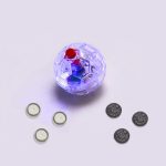 Cat Dog Toy Ball New Fashion Glowing Transparent Plastic Ball Pet Interactive Toy Funny Training Cat GlowBalls Toys Pet Products - 图片 2