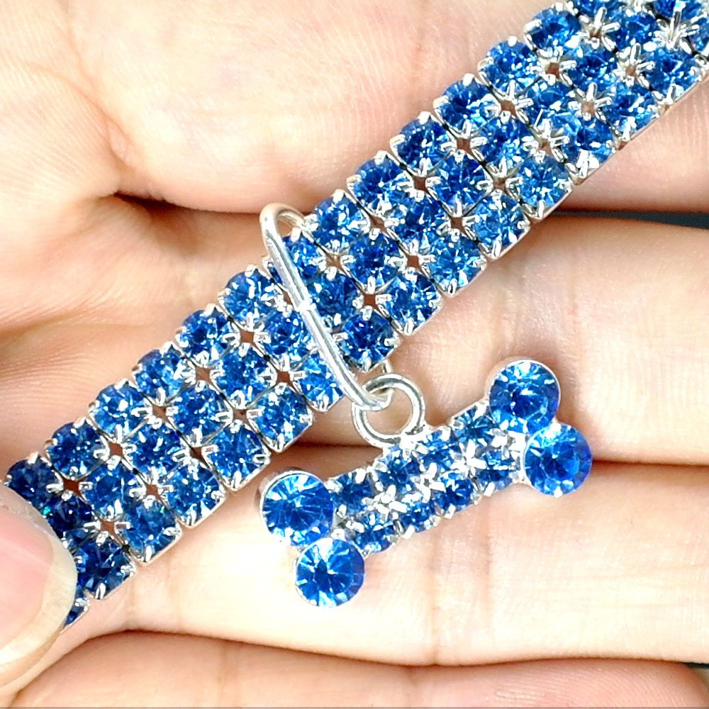 Bling Rhinestone Dog Collar Crystal Puppy Chihuahua Pet Dog Collars Leash For Small Medium Dogs Cats - Image 7