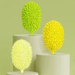 Dog Toys Durian Chew Glue Ball Pet Chewing Toys Dog Tooth Grinding Stick Very Resistant To Biting Teeth Cleaning Balls Puppy Dog Pet Safety Chew Toys Bite-Resistant Puppy Shape Durable Durian - Imagem 8