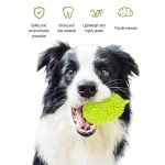 Dog Toys Durian Chew Glue Ball Pet Chewing Toys Dog Tooth Grinding Stick Very Resistant To Biting Teeth Cleaning Balls Puppy Dog Pet Safety Chew Toys Bite-Resistant Puppy Shape Durable Durian - Imagem 7