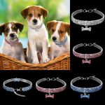 Bling Rhinestone Dog Collar Crystal Puppy Chihuahua Pet Dog Collars Leash For Small Medium Dogs Cats - Imagen 4