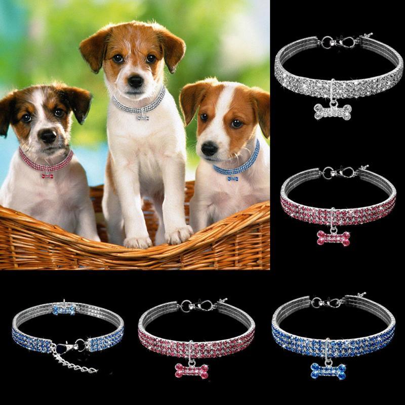 Bling Rhinestone Dog Collar Crystal Puppy Chihuahua Pet Dog Collars Leash For Small Medium Dogs Cats - Image 4