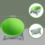 Cat Dog Bowl With Stand Pet Feeding Food Bowls Dogs Bunny Rabbit Nordic Color Feeder Product Supplies Pet Accessories - Imagem 2