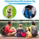 Rubber Foldable Double Bowl Pet Feeding Bowl Pets Supplies Dog Cat Bowls - Imagem 6